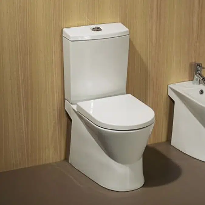 Urb.y 65 bottom water supply connection cistern with dual flush mechanism