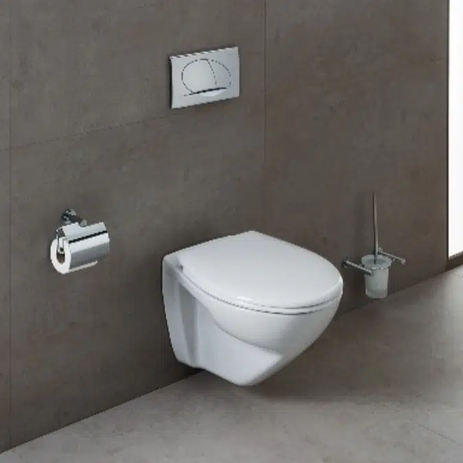 Cetus rimflush wall mounted toilet