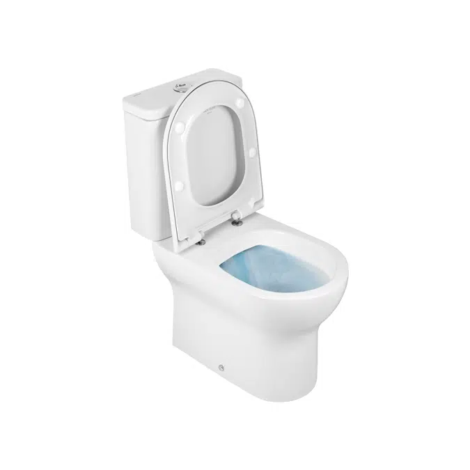 Winner W|D rimflush close coupled toilet