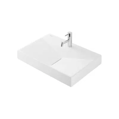 afbeelding voor 65x45 Flux wall mounted basin
