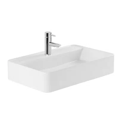Image for Sanlife Washbasin with hole for tap 602x400x144