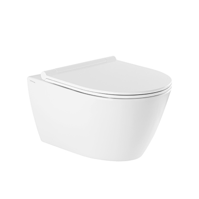 afbeelding voor Sanlife rimflush wall mounted toilet