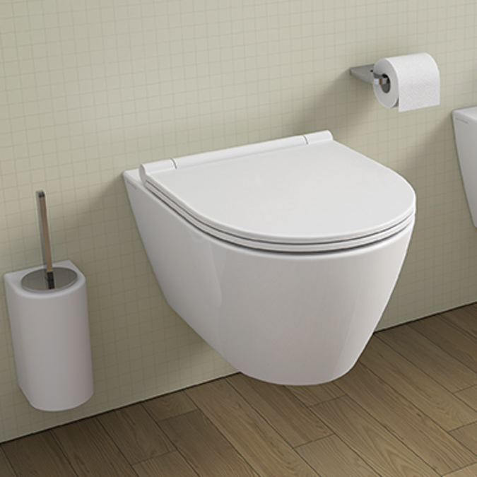 Sanlife rimflush wall mounted toilet