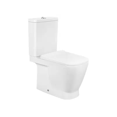 Image for Look W|D rimflush close coupled toilet