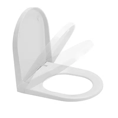 Image for Urby toilet seat clipoff with slow close system