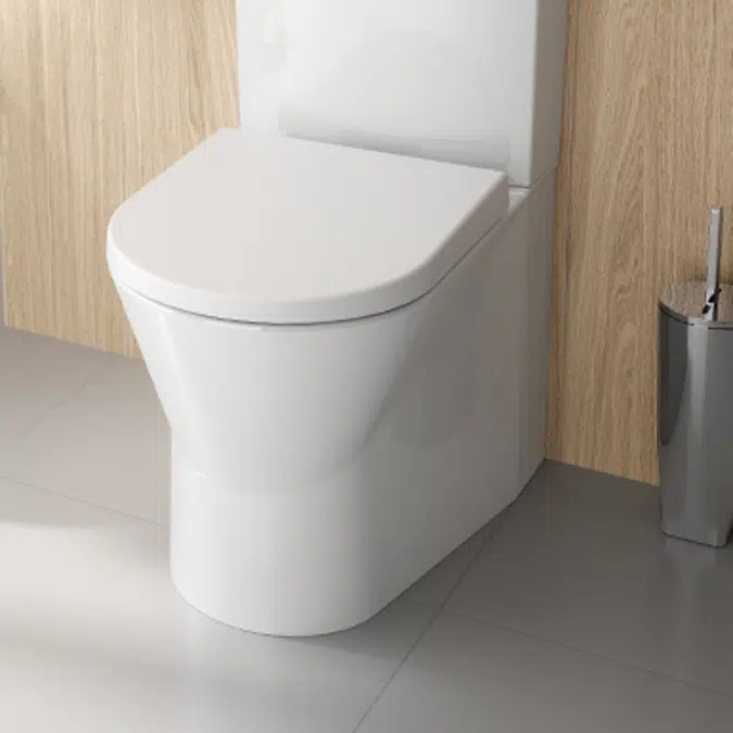 Urby toilet seat clipoff with slow close system