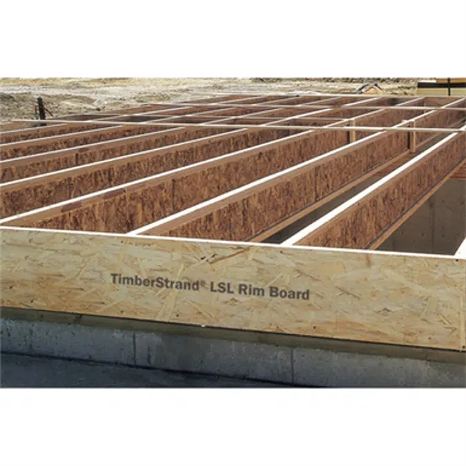 Trus Joist® TimberStrand® LSL Rim Board