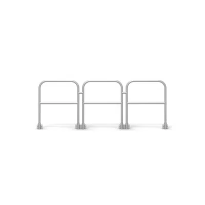 Image pour Sectional Railing Side Mounted Aluminium