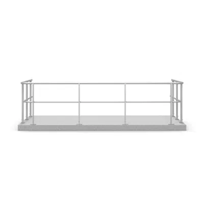 Industrial Railing Top Mounted