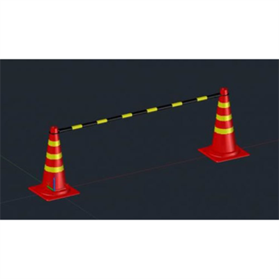 Image for 3D_08カットコーン素材(2色)バー付