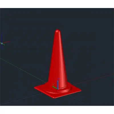 Image for 3D_01カラーコーン素材（単色）