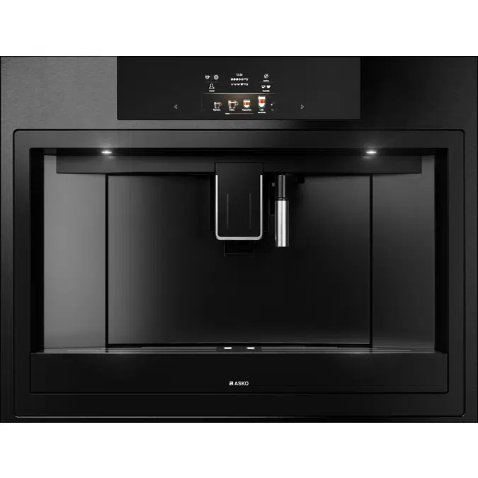 BIM objects Free download! Black Steel Coffee Machine BIMobject