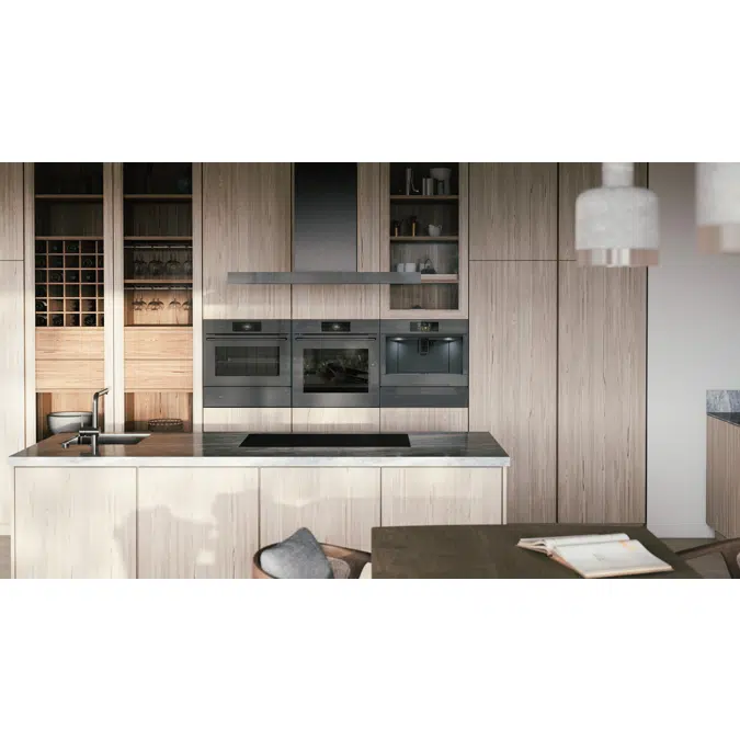 BIM 객체 무료로 다운로드하세요! Elements Pearl Grey Coffee Machine BIMobject