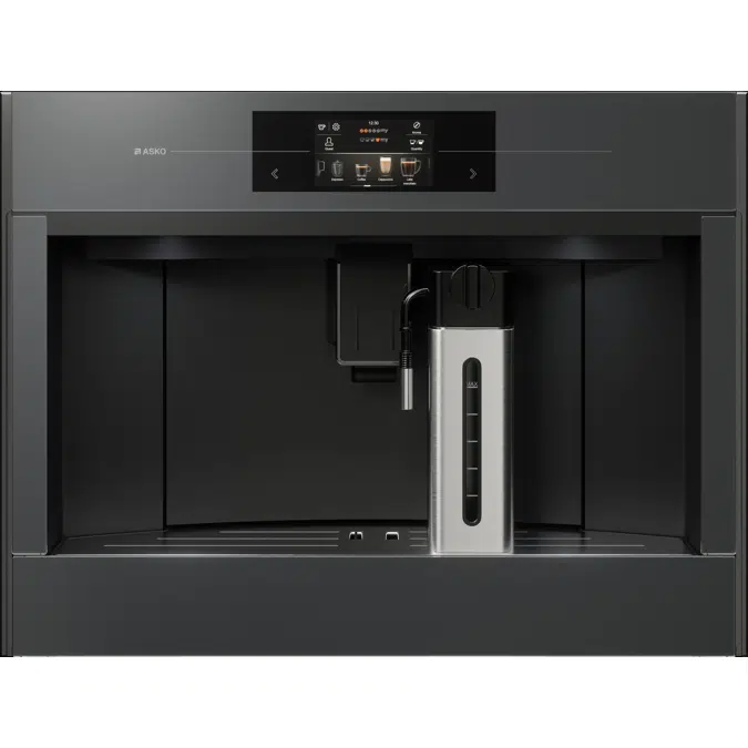 BIM 객체 무료로 다운로드하세요! Elements Pearl Grey Coffee Machine BIMobject