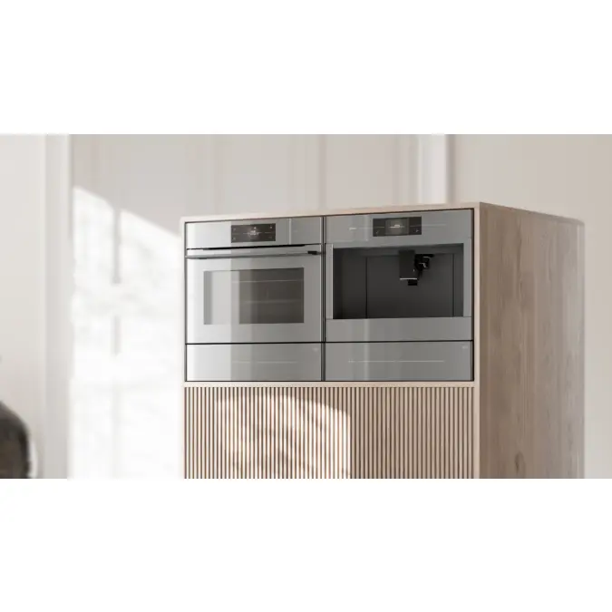 BIM 객체 - 무료로 다운로드하세요! Elements Pearl Grey Coffee Machine | BIMobject