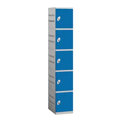 Зображення для 95000 Series Plastic Lockers - Five Tier - 1 Wide