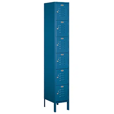 画像 65000-66000 Series Standard Metal Lockers - Box Style - 1 Wide