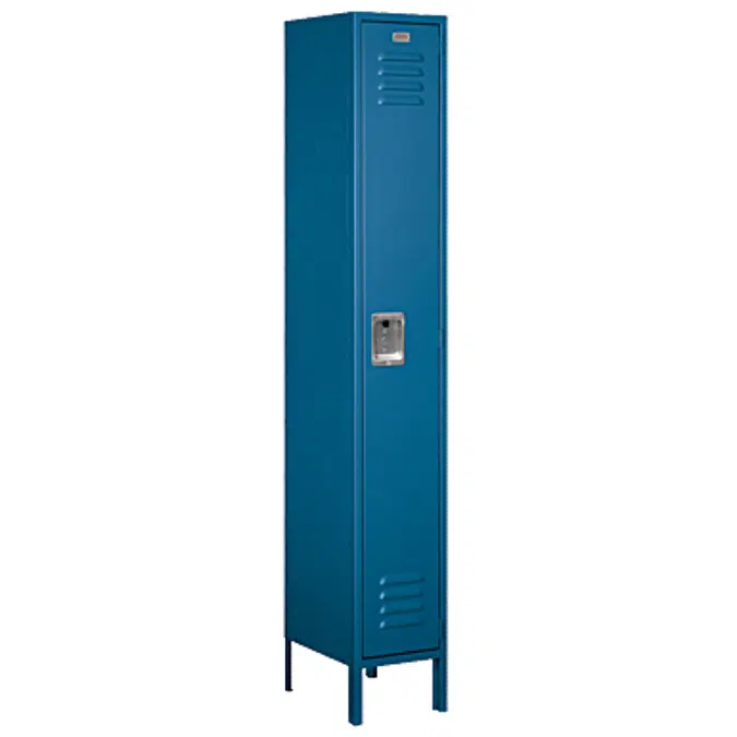 61000 Series Standard Metal Lockers - Single Tier - 1 Wide