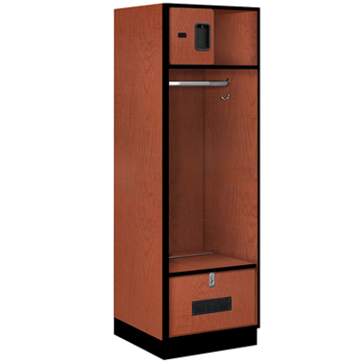 afbeelding voor 30000 Series Designer Wood Open Access Lockers