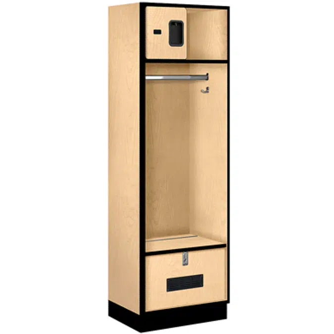 30000 Series Designer Wood Open Access Lockers