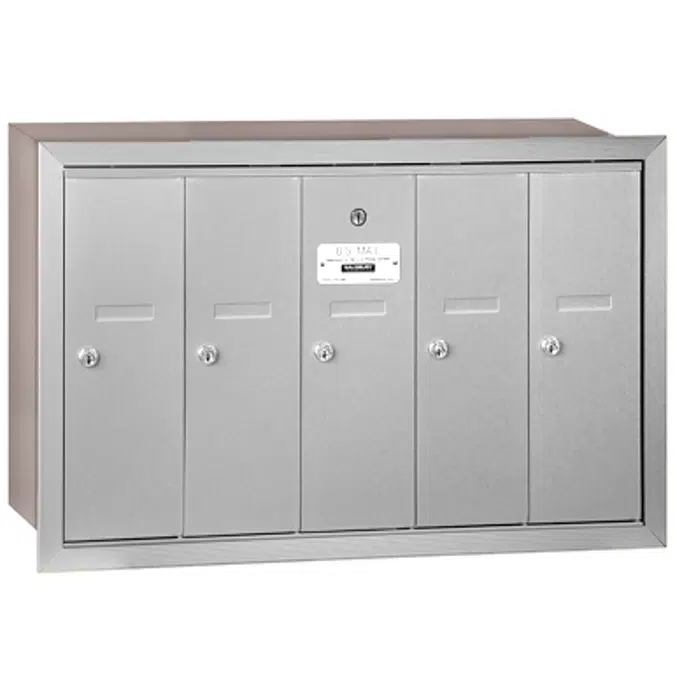 3500 Series Recessed Mounted 4B+ Vertical Mailboxes