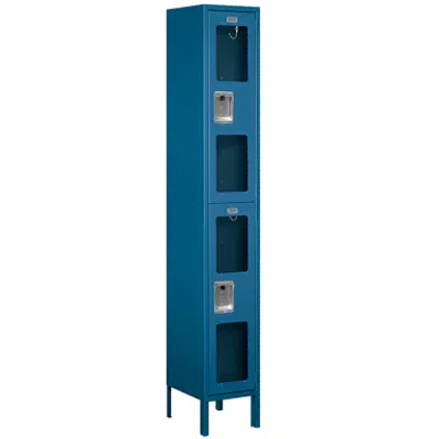 Immagine per S-62000 Series See-Through Metal Lockers - Double Tier - 1 Wide