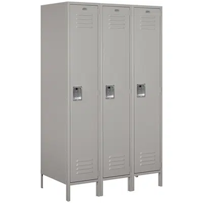 billede til 18-51000 Series Standard Metal Lockers - Single Tier - 3 Wide