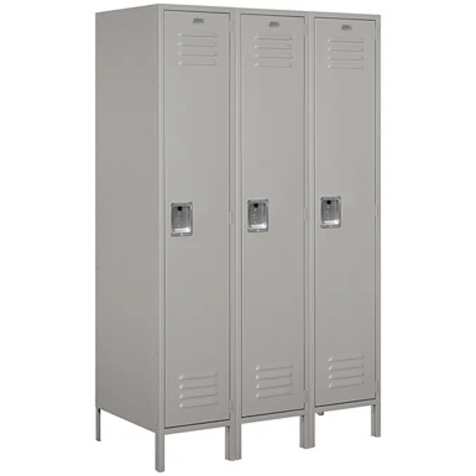 BIM objects - Free download! 18-51000 Series Standard Metal Lockers ...
