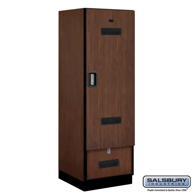 30000E Series Designer Wood Gear Lockers