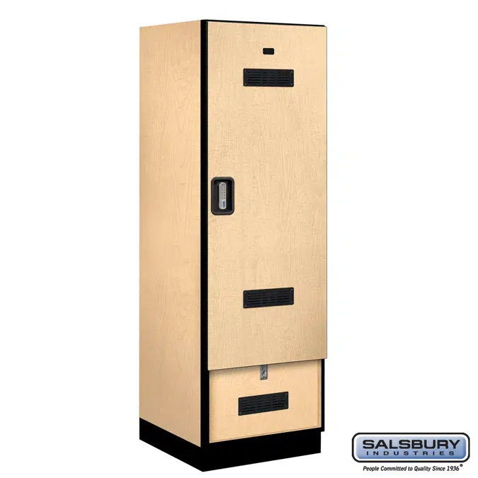 30000E Series Designer Wood Gear Lockers