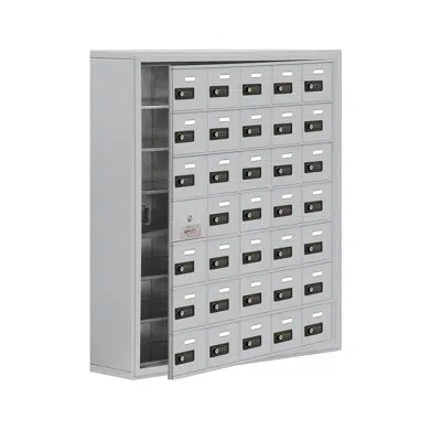 Image for 19100 Series Cell Phone Lockers-Surface Mounted-7 Door High Units-8 Inch Deep Compartments