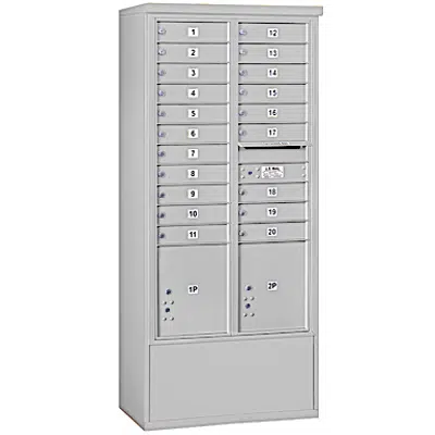 Image pour 3900 Series Free-Standing 4C Horizontal Mailboxes - Maximum Height Units