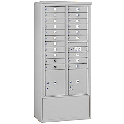 Image for 3900 Series Free-Standing 4C Horizontal Mailboxes - Maximum Height Units