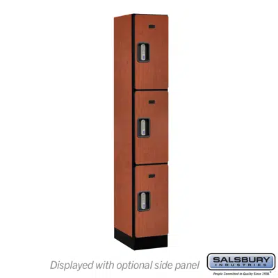 billede til 33000E Series Designer Wood Lockers - Triple Tier - Electronic Locks - 1 Wide