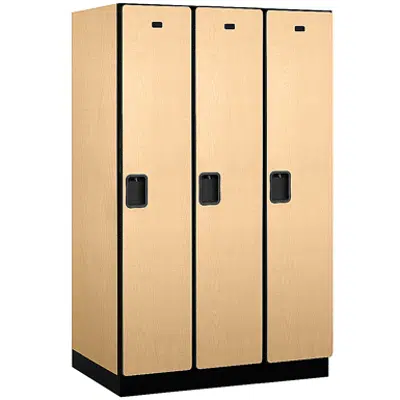 Image for 21000 Series Designer Wood Lockers - Single Tier - 3 Wide