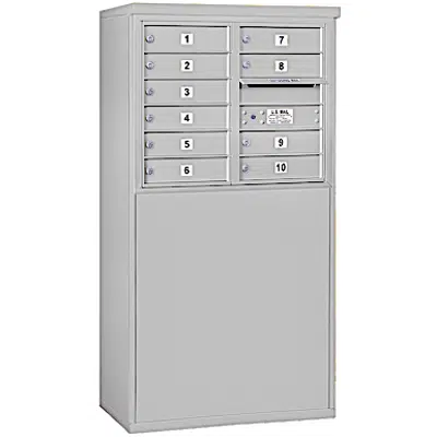 Image pour 3900 Series Free-Standing 4C Horizontal Mailboxes - 6 Door High Units