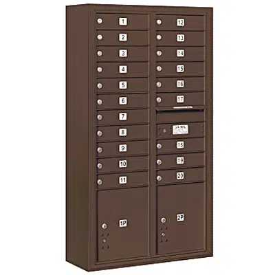 Image pour 3800 Series Surface Mounted 4C Horizontal Mailboxes - Maximum Height Units