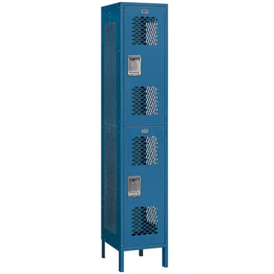 Image for 82000 Series Vented Metal Lockers - Double Tier - 1 Wide