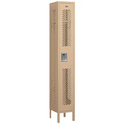 billede til 71000 Series Vented Metal Lockers - Single Tier - 1 Wide