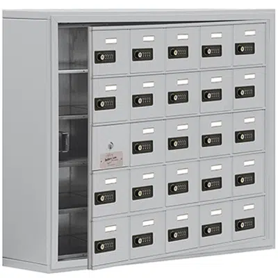 Image for 19100 Series Cell Phone Lockers-Surface Mounted-5 Door High Units-8 Inch Deep Compartments