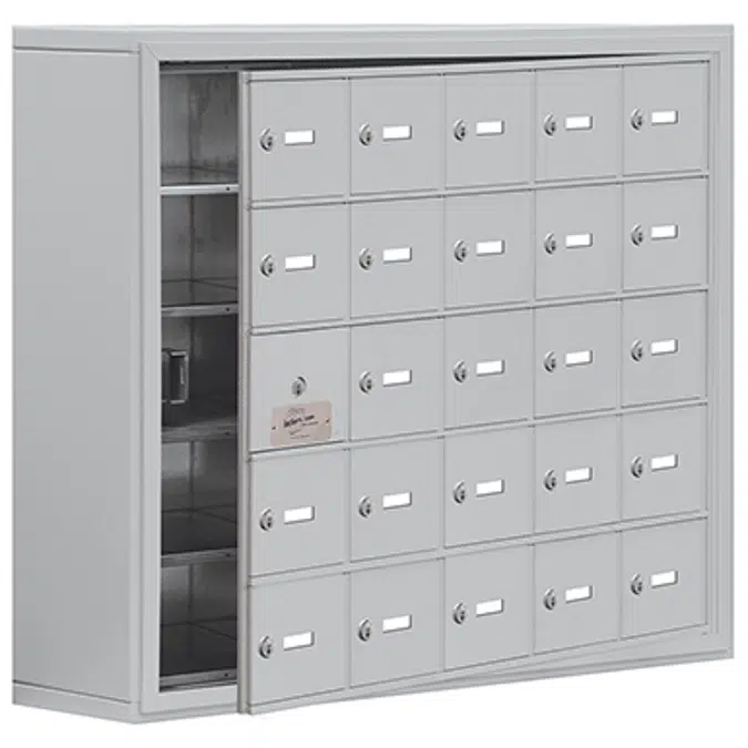 19100 Series Cell Phone Lockers-Surface Mounted-5 Door High Units-8 Inch Deep Compartments