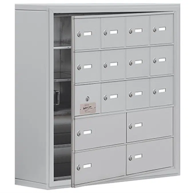 19100 Series Cell Phone Lockers-Surface Mounted-5 Door High Units-8 Inch Deep Compartments