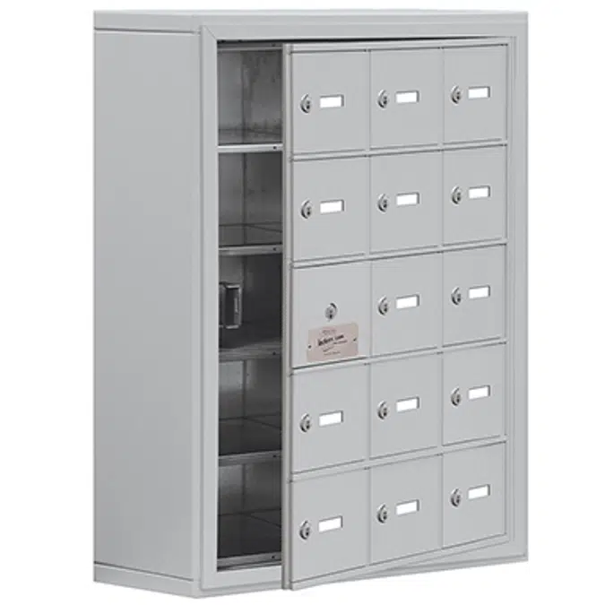19100 Series Cell Phone Lockers-Surface Mounted-5 Door High Units-8 Inch Deep Compartments