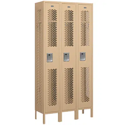 billede til 71000 Series Vented Metal Lockers - Single Tier - 3 Wide