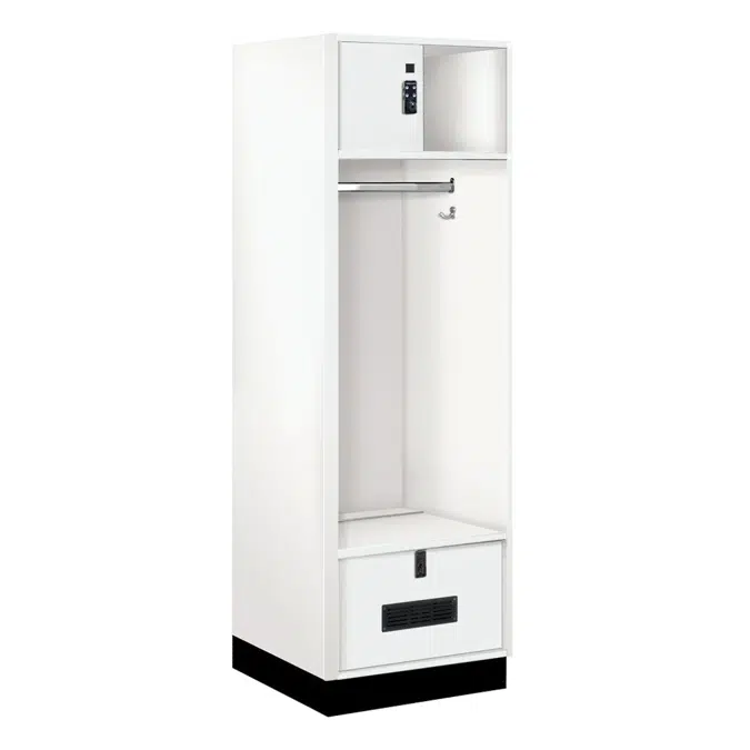40000R Series Premier Wood Open Access Lockers