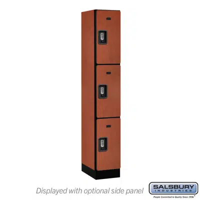Image for 33000R Series Designer Wood Lockers - Triple Tier - Resettable Combination Locks - 1 Wide