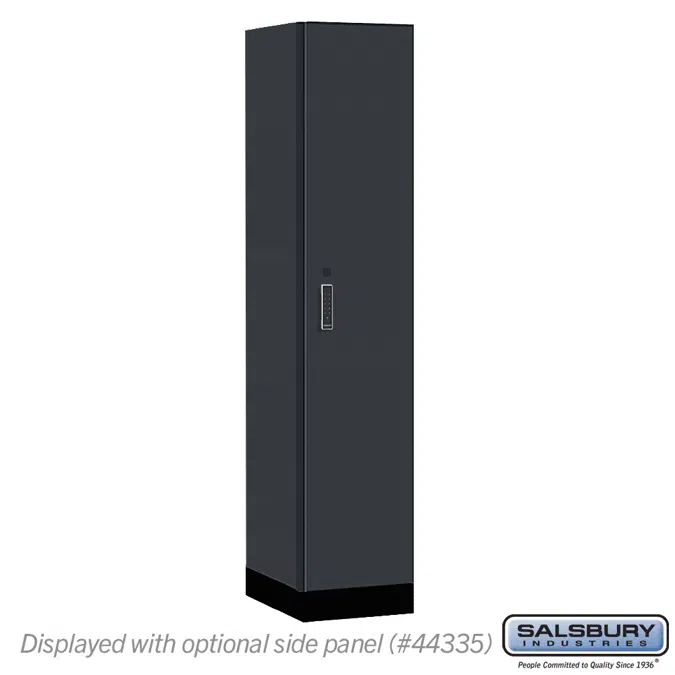 15-41000E Series Premier Wood Lockers - Single Tier - Electronic  Lock - 1 Wide