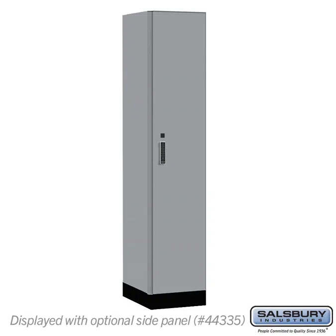 15-41000E Series Premier Wood Lockers - Single Tier - Electronic  Lock - 1 Wide