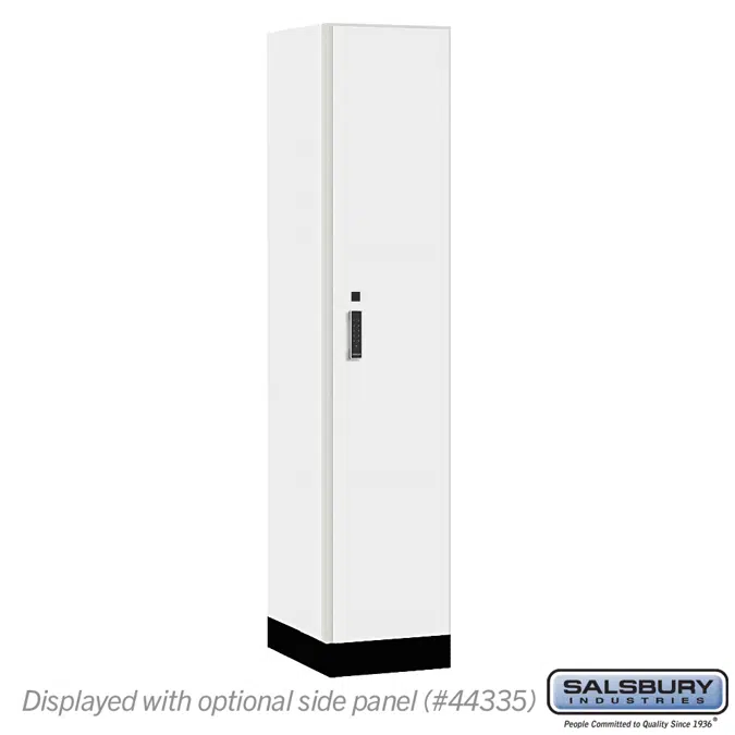 15-41000E Series Premier Wood Lockers - Single Tier - Electronic  Lock - 1 Wide