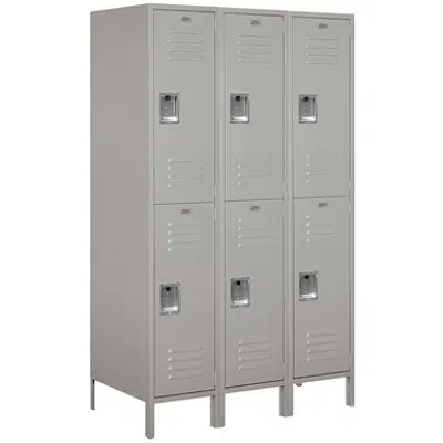 Image for 18-52000 Series Standard Metal Lockers - Double Tier - 3 Wide